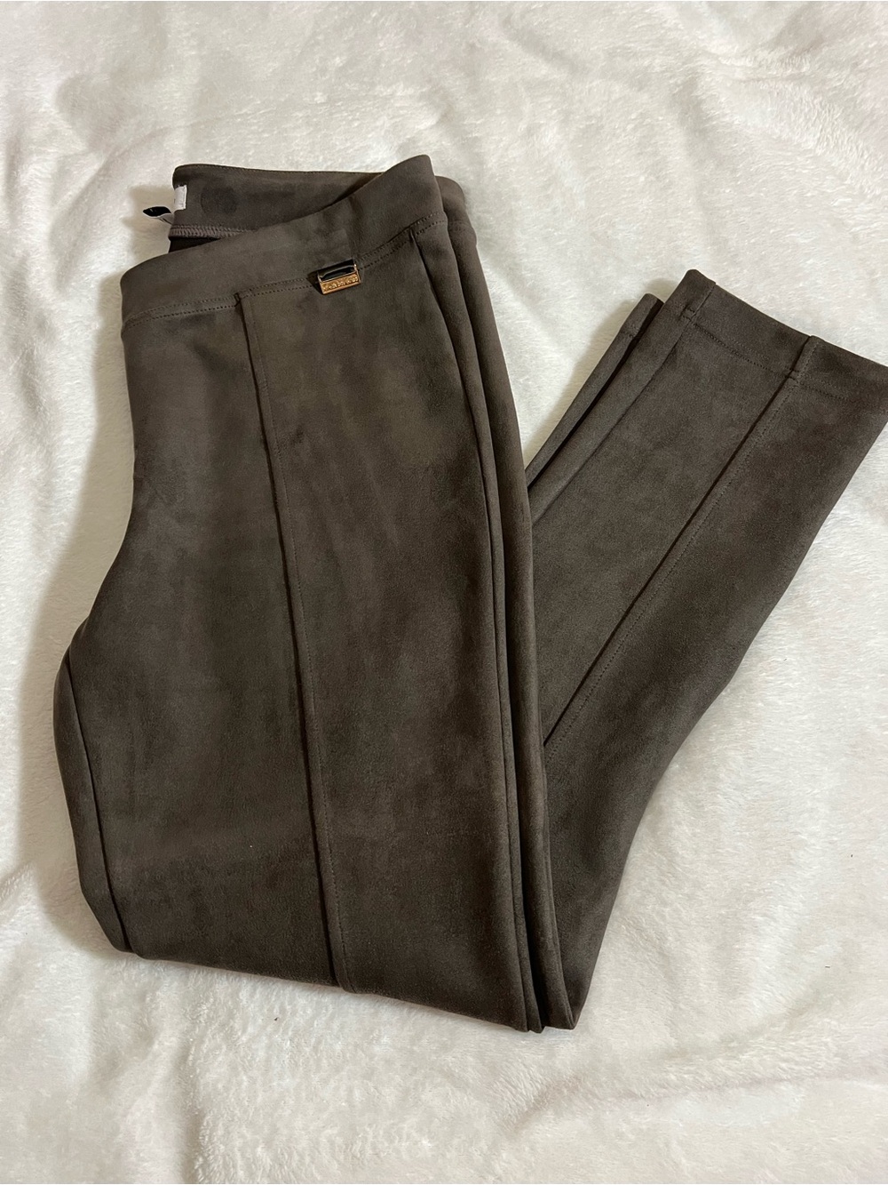 Women’s Dark Brown Slim Fit Pants size L